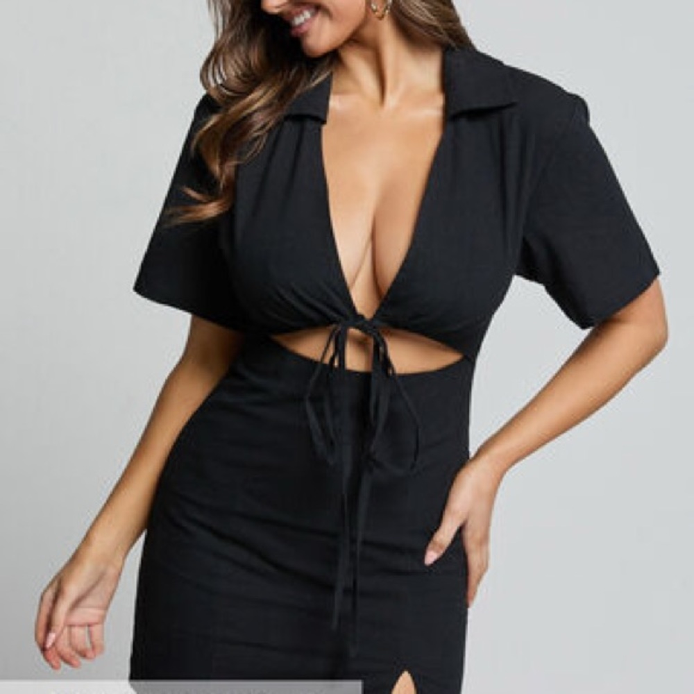 Showpo Black Mini Dress